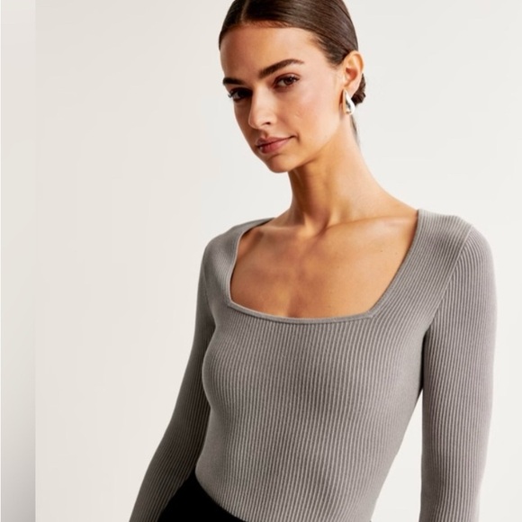 Gray Ottoman Bodysuit NWT - Picture 1 of 2